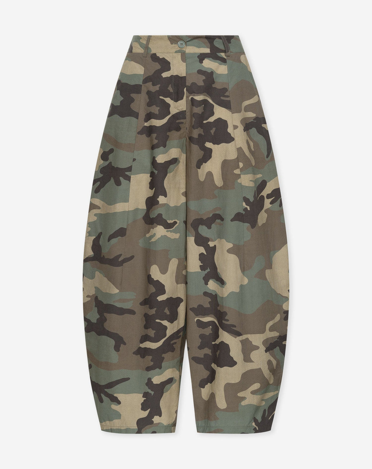 JENNY CAMO BARREL PANTS TALL LEGERGROEN