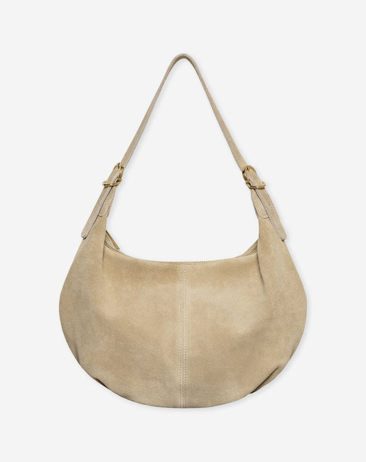 MERLE SUEDE BAG BEIGE