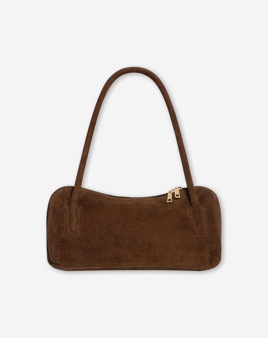 BLAIR SUEDE BAG BRUIN