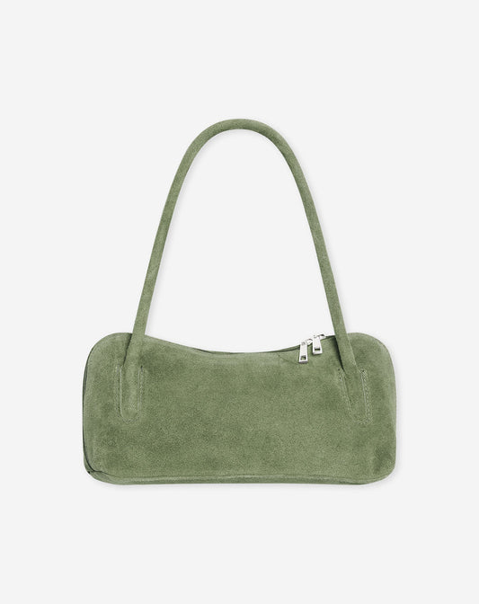 BLAIR SUEDE BAG OLIJFGROEN