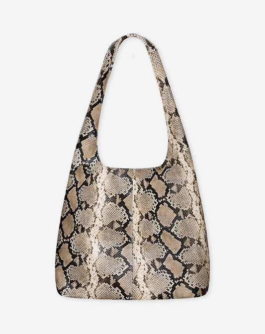 SNAKE SHOPPER BEIGE