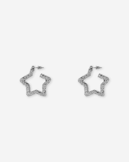 STRUCTURE STAR EARRINGS