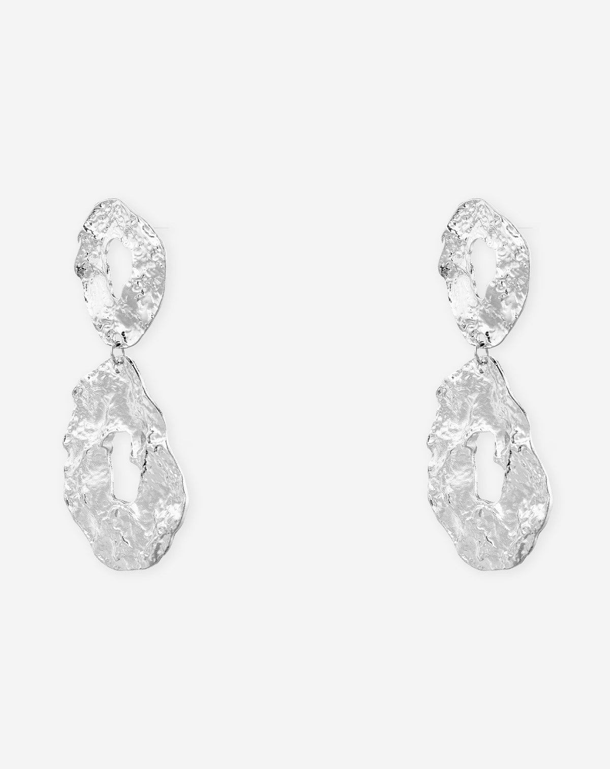 BIG OVAL EARRINGS