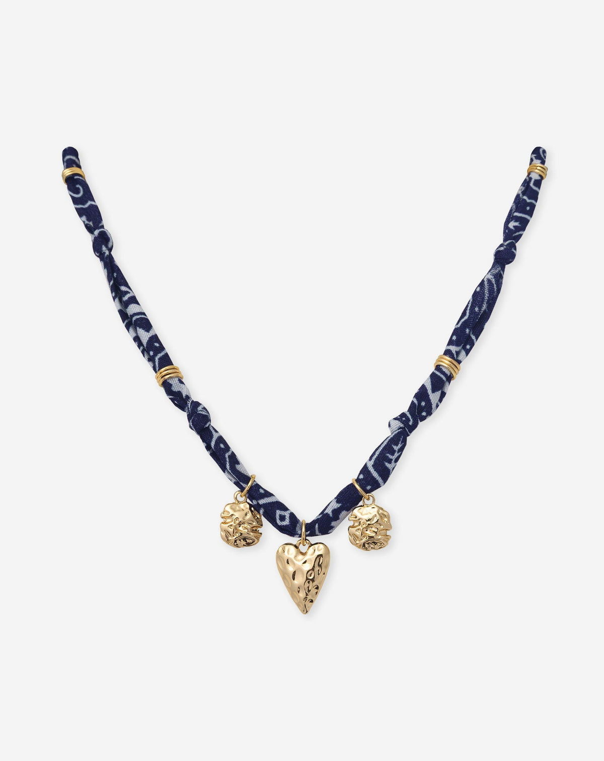 BANDANA NECKLACE MARINEBLAUW