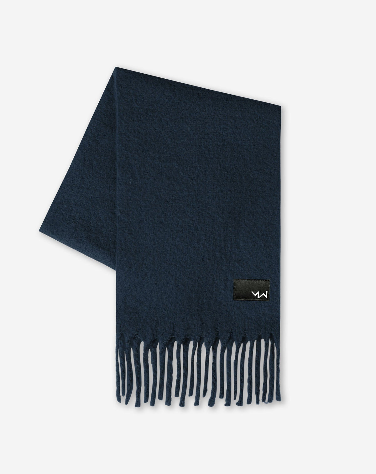 WOVEN SCARF MARINEBLAUW