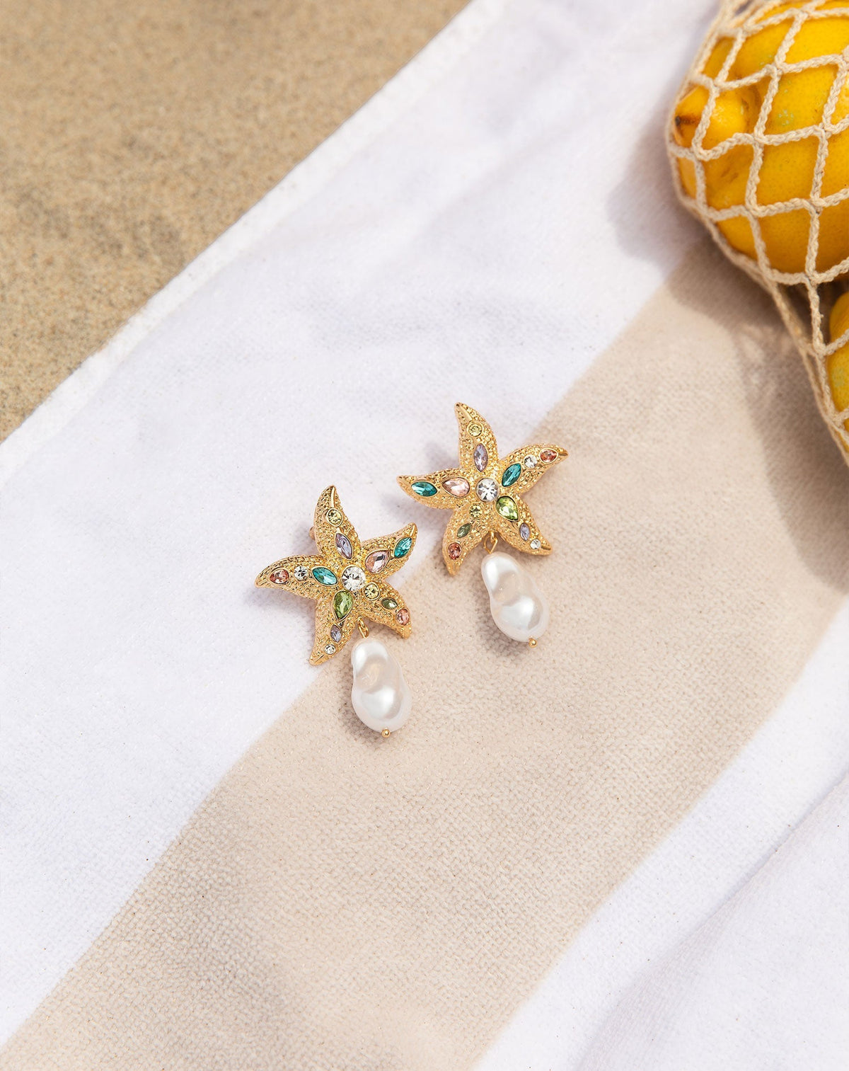 SEASTAR PEARL EARRINGS