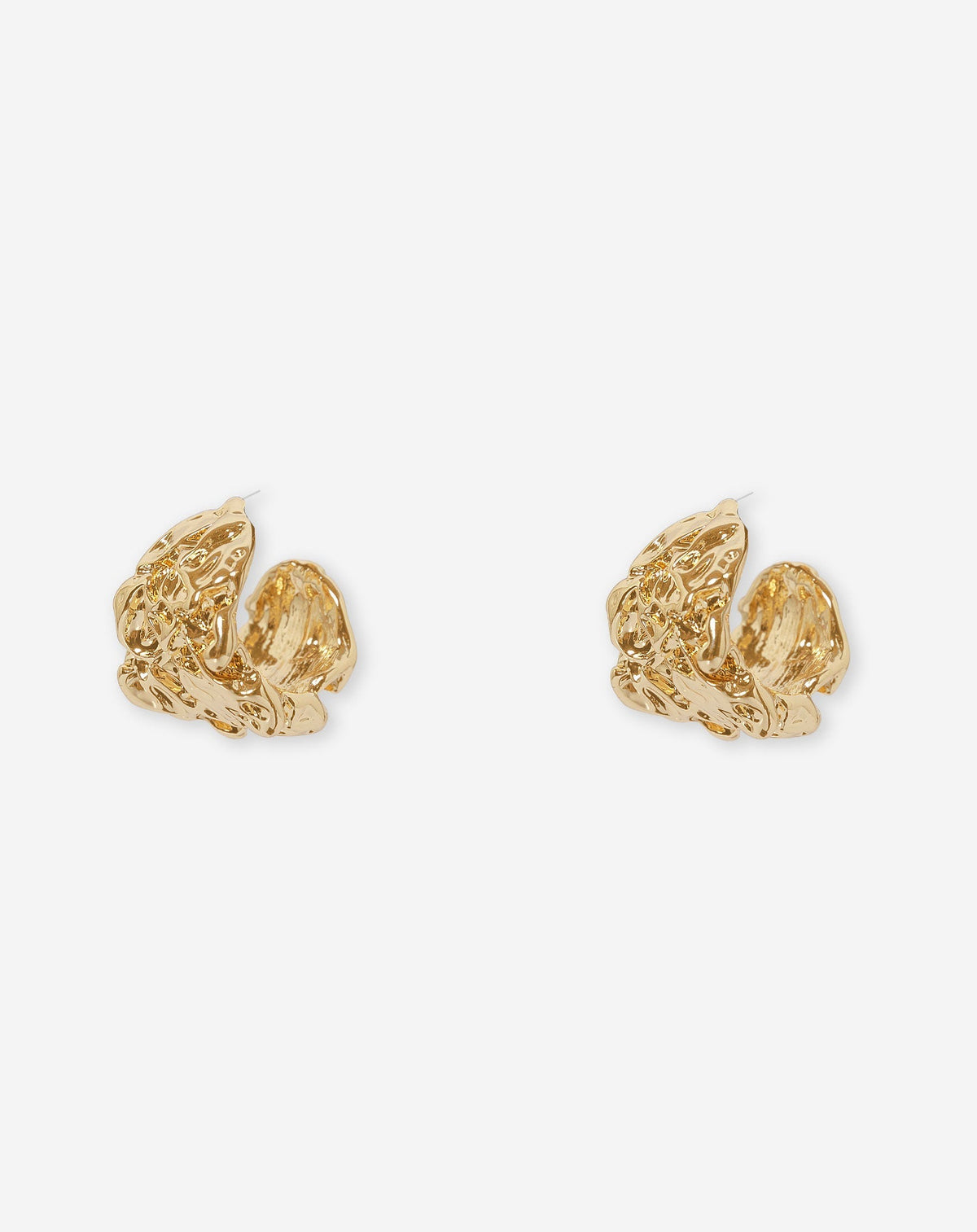 STRUCTURE HOOP EARRINGS