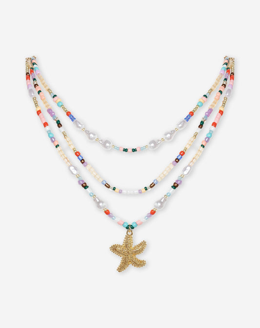 STARFISH BEADS NECKLACE