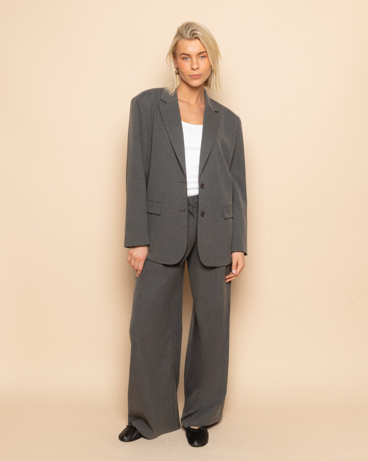 SOFIE OVERSIZED BLAZER GRIJS