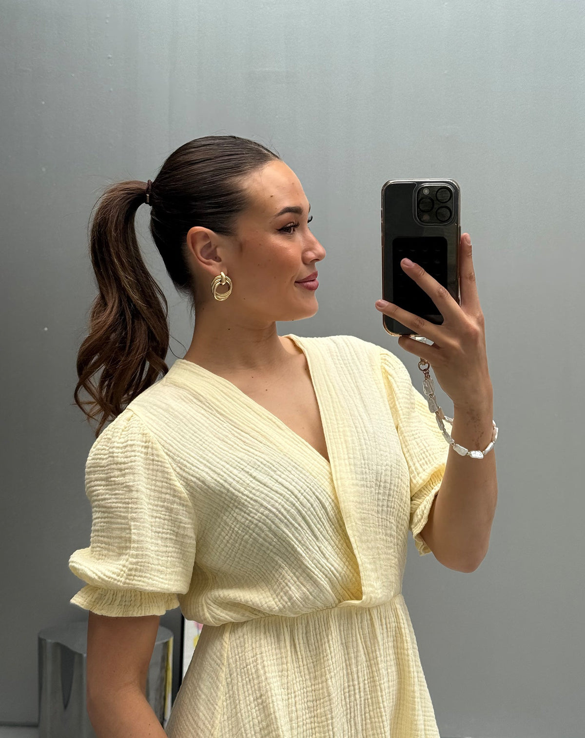 DILA MOUSSELINE DRESS BOTERGEEL