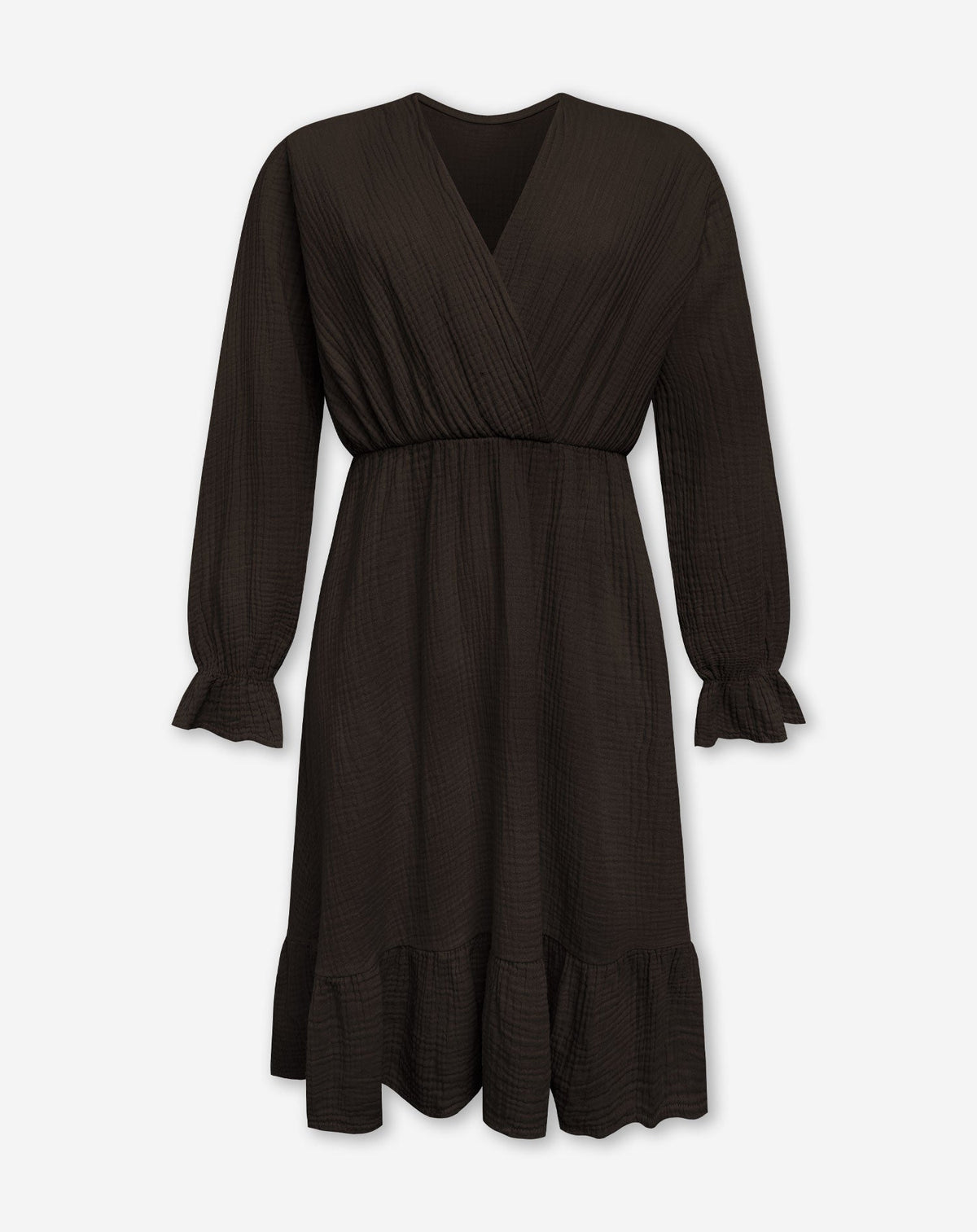 LEA MOUSSELINE DRESS BRUIN