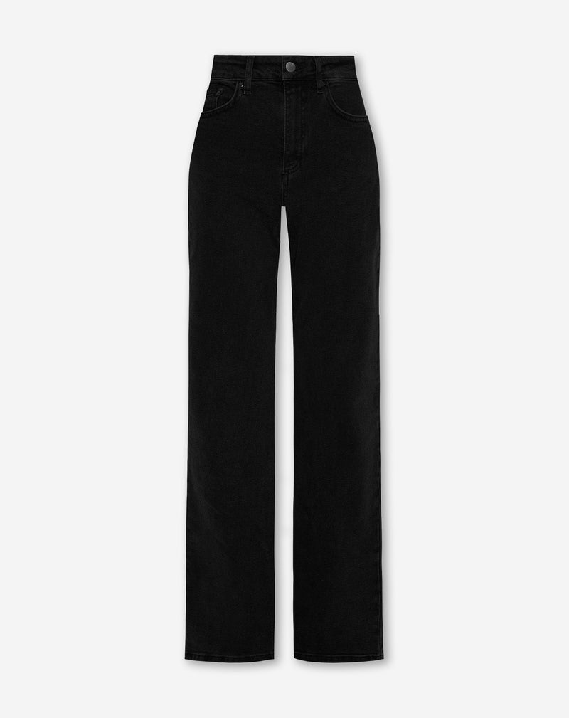 BOOTCUT JEANS ZWART