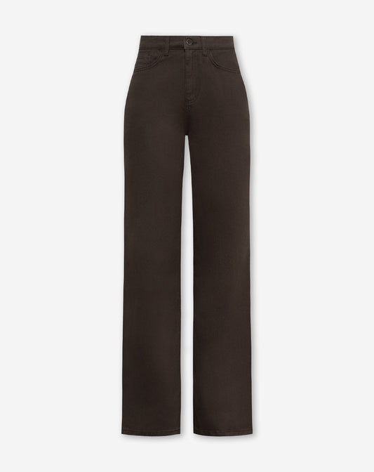 BOOTCUT JEANS DONKERBRUIN