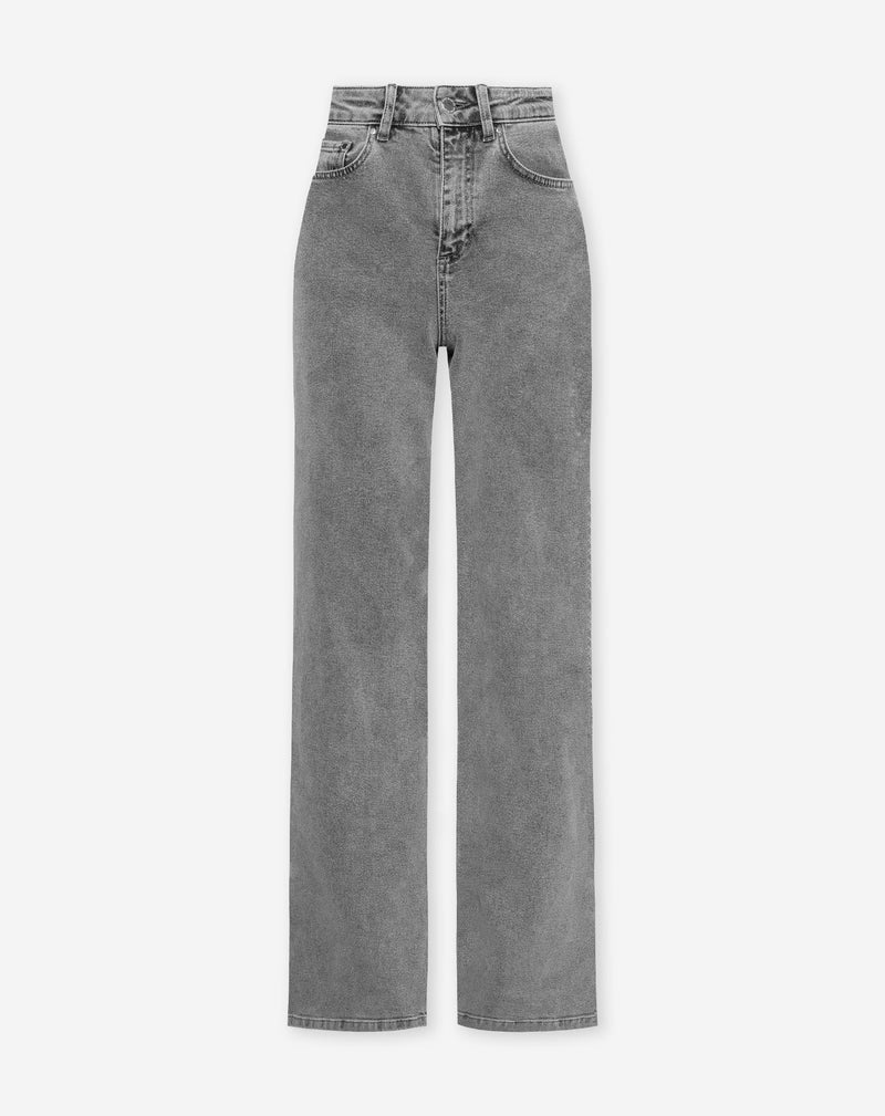 BOOTCUT JEANS LICHTGRIJS