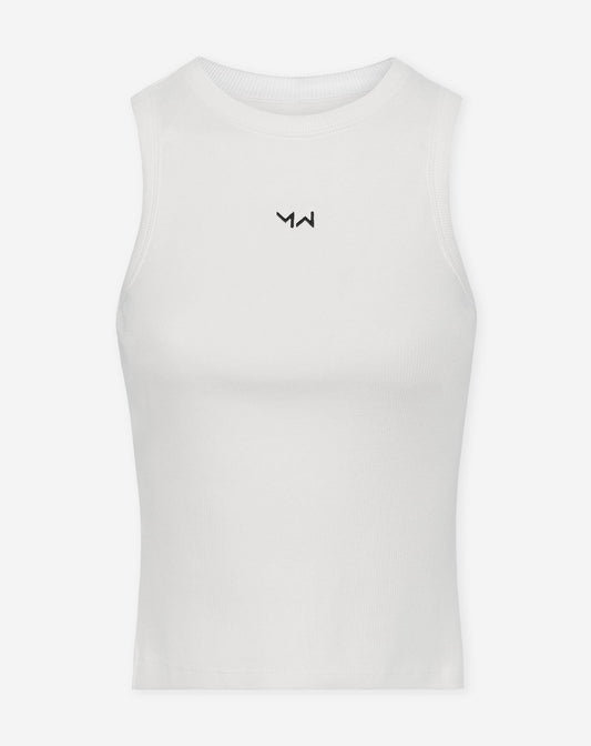 RACERBACK EMBROIDERY TOP WIT