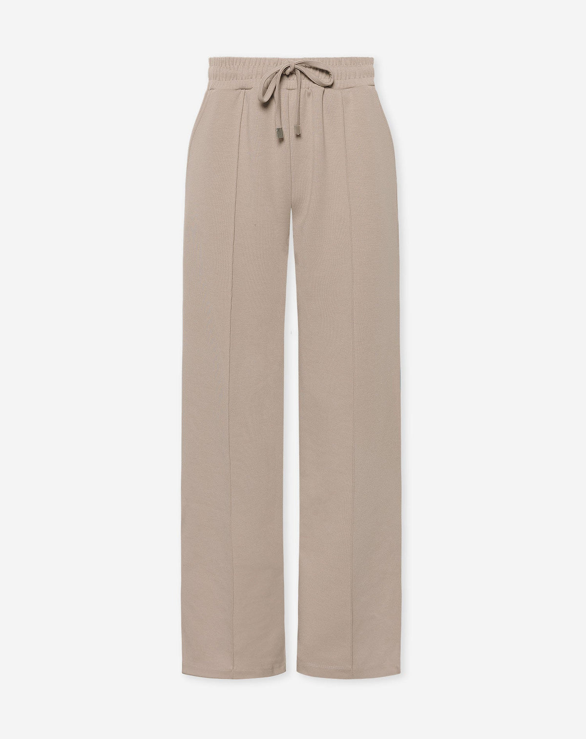 SCUBA PINTUCK PANTS TALL BEIGE