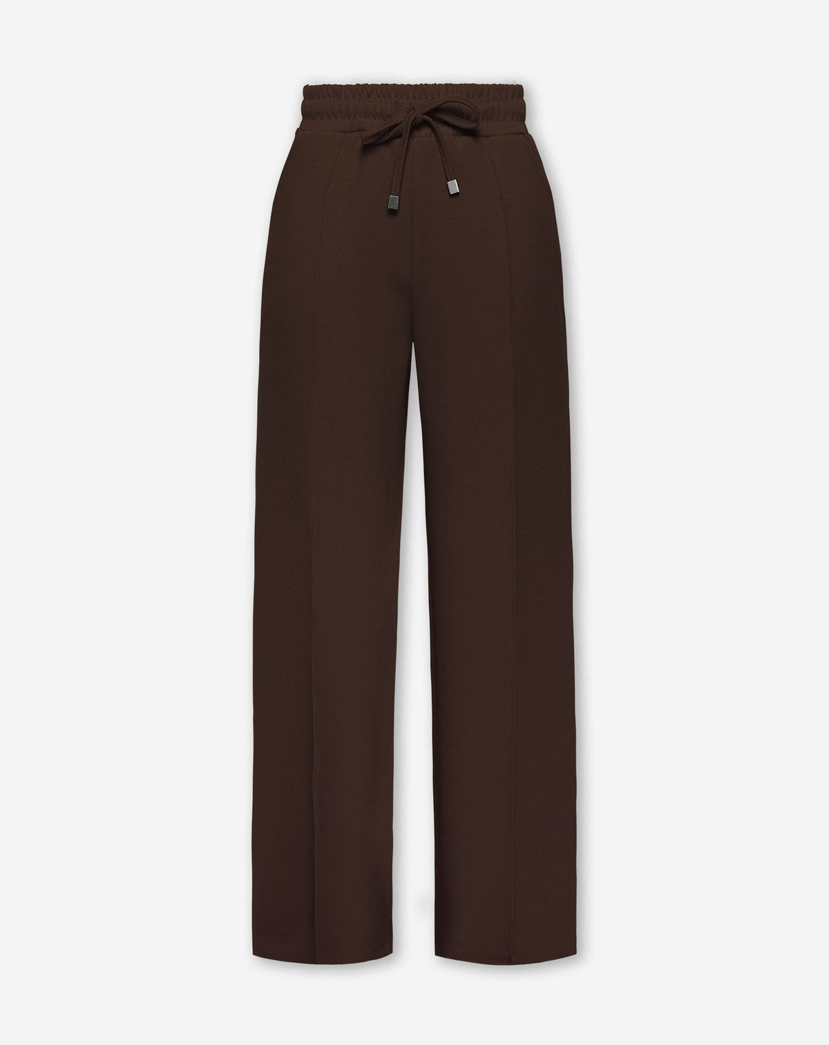 SCUBA PINTUCK PANTS PETITE BRUIN
