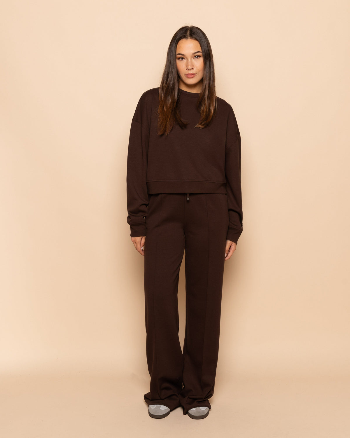 SCUBA PINTUCK PANTS TALL BRUIN