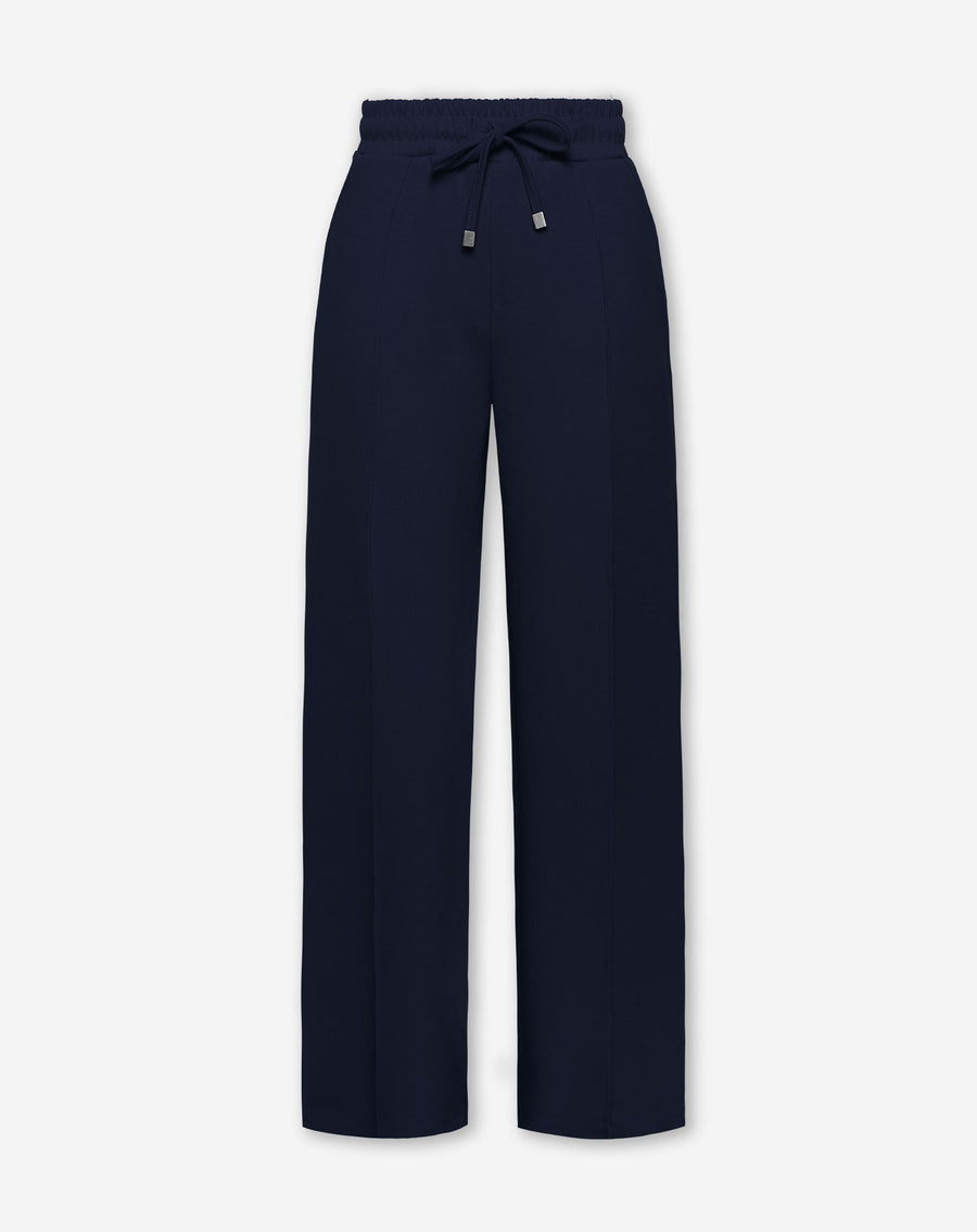 SCUBA PINTUCK PANTS MARINEBLAUW