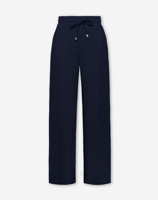 SCUBA PINTUCK PANTS PETITE MARINEBLAUW