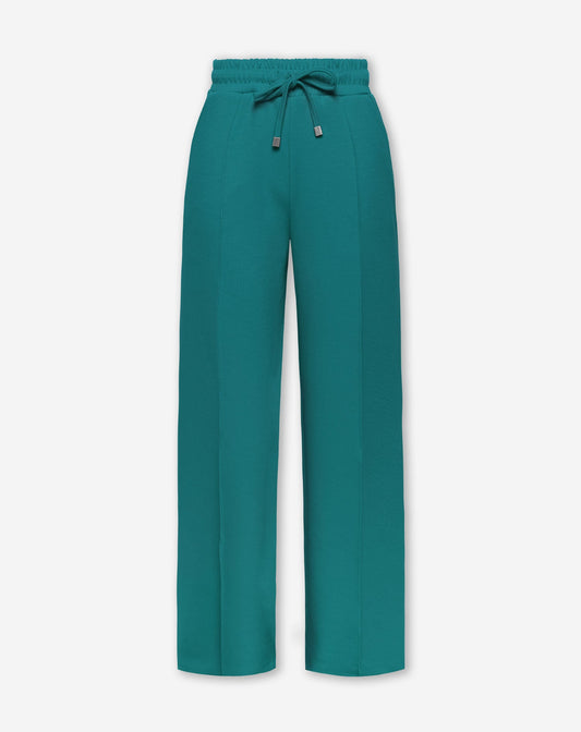 SCUBA PINTUCK PANTS TEAL