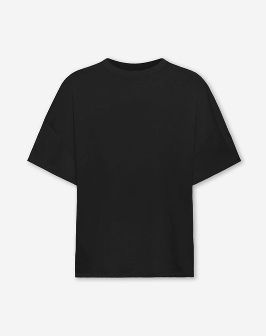 BASIC OVERSIZED TEE ZWART