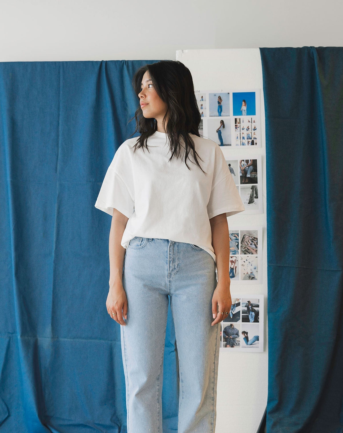 BASIC OVERSIZED TEE WIT