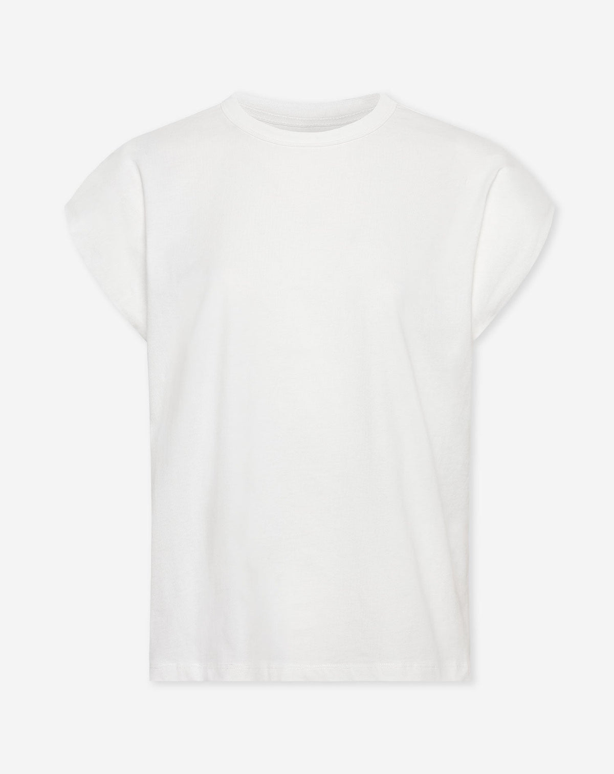 PADDED TEE CRÈME