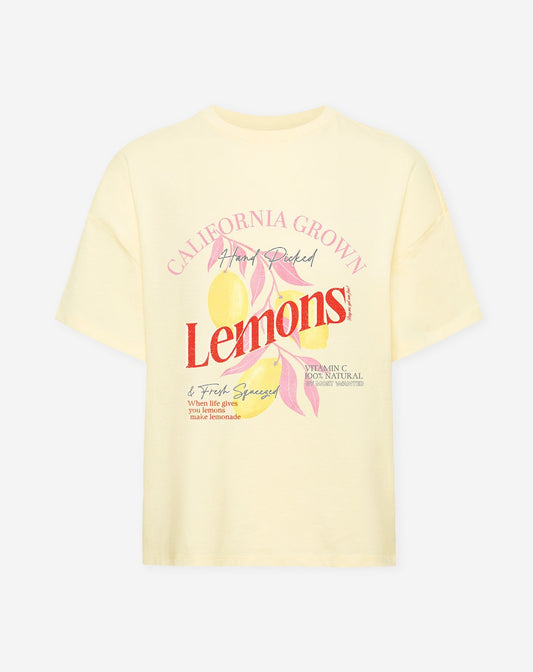 CALIFORNIA LEMONS OVERSIZED TEE BOTERGEEL