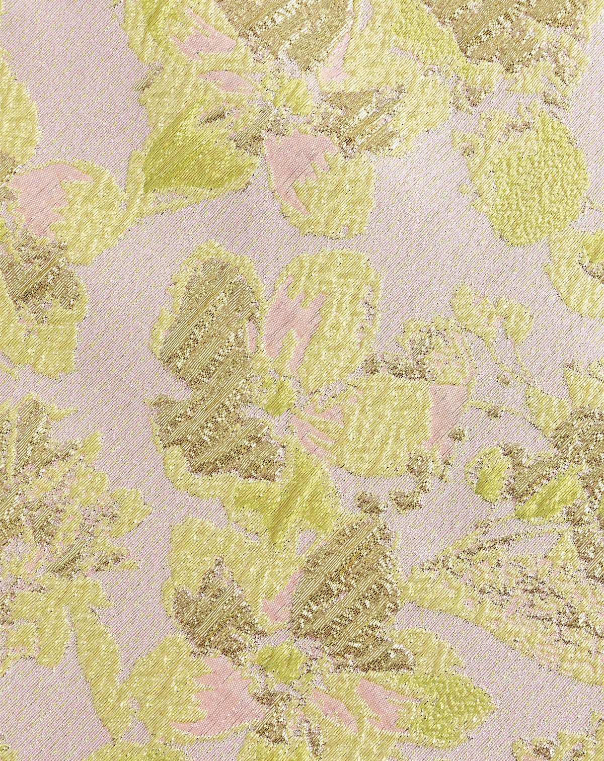 FLOWER JACQUARD BOMBER LICHTGEEL