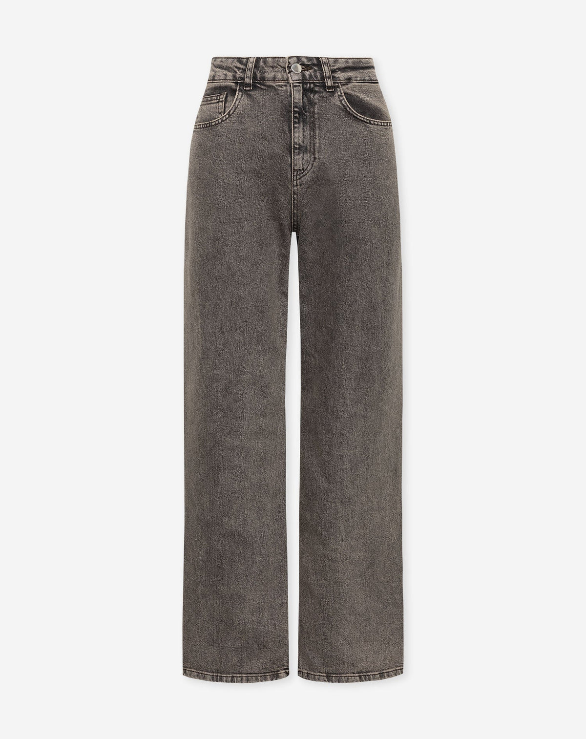 COMFORT WIDE LEG JEANS TINTED GRIJS