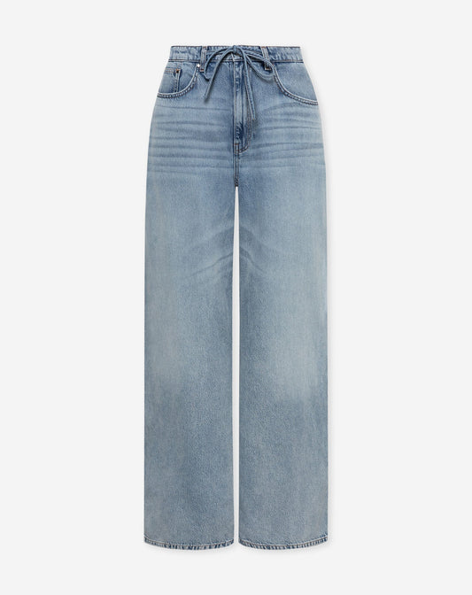 LOTTE BAGGY JEANS MID BLAUW