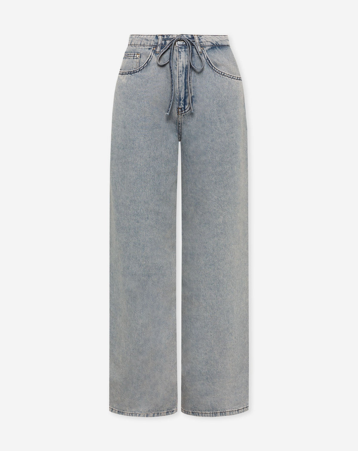 LOTTE BAGGY JEANS VINTAGE BLAUW