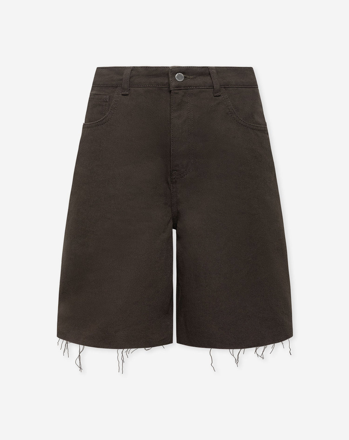 BAGGY DENIM JORT BRUIN