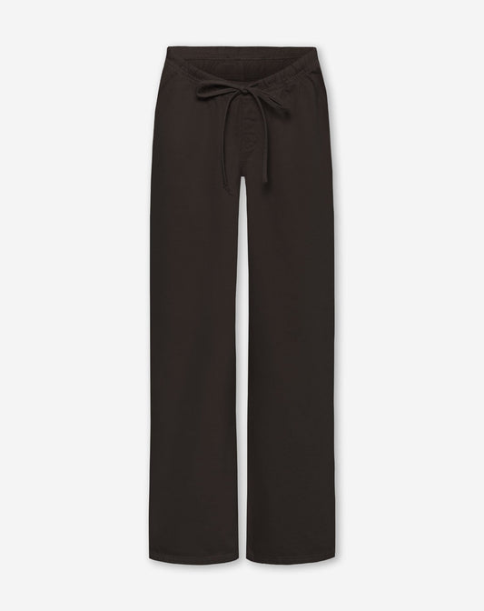 CORD WIDE LEG JEANS MATERNITY BRUIN