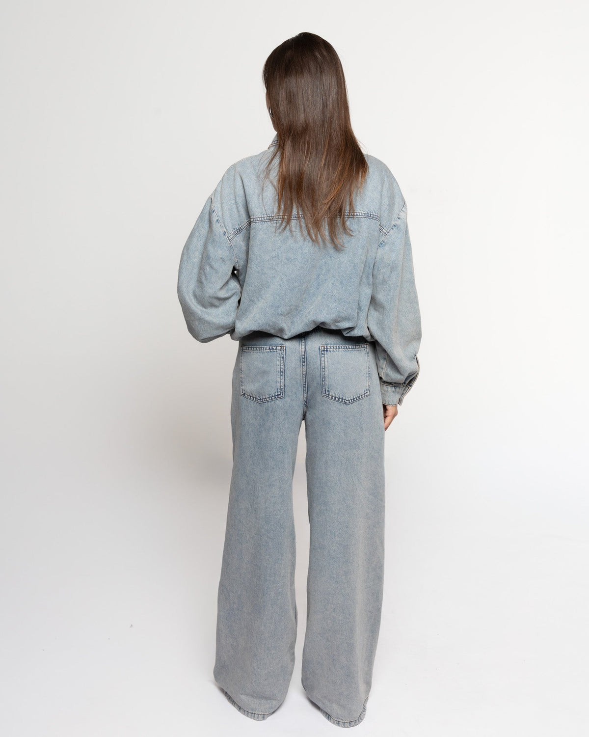 LOTTE BAGGY JEANS VINTAGE BLAUW