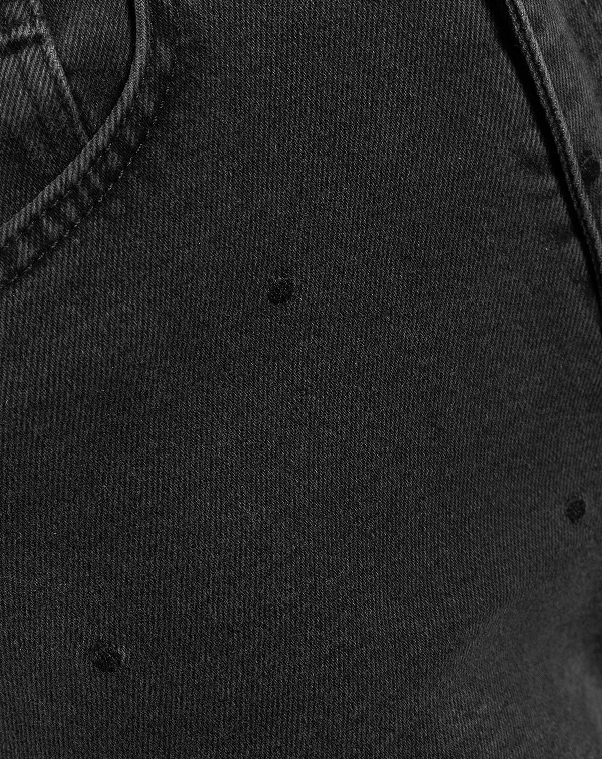 DOT BOOTCUT JEANS DONKERGRIJS