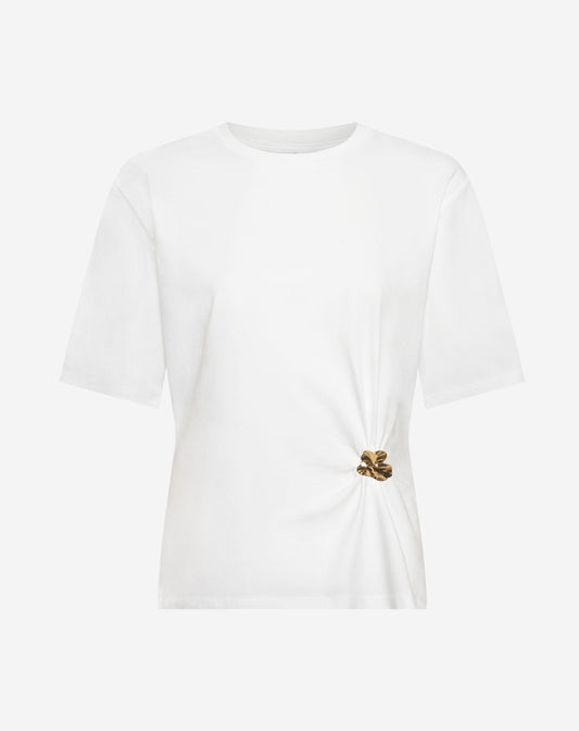 BROCHE TEE CRÈME