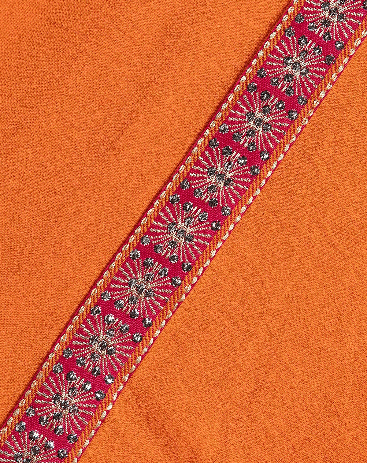 JULIE TAPE PANTALON TALL ORANJE FUCHSIA