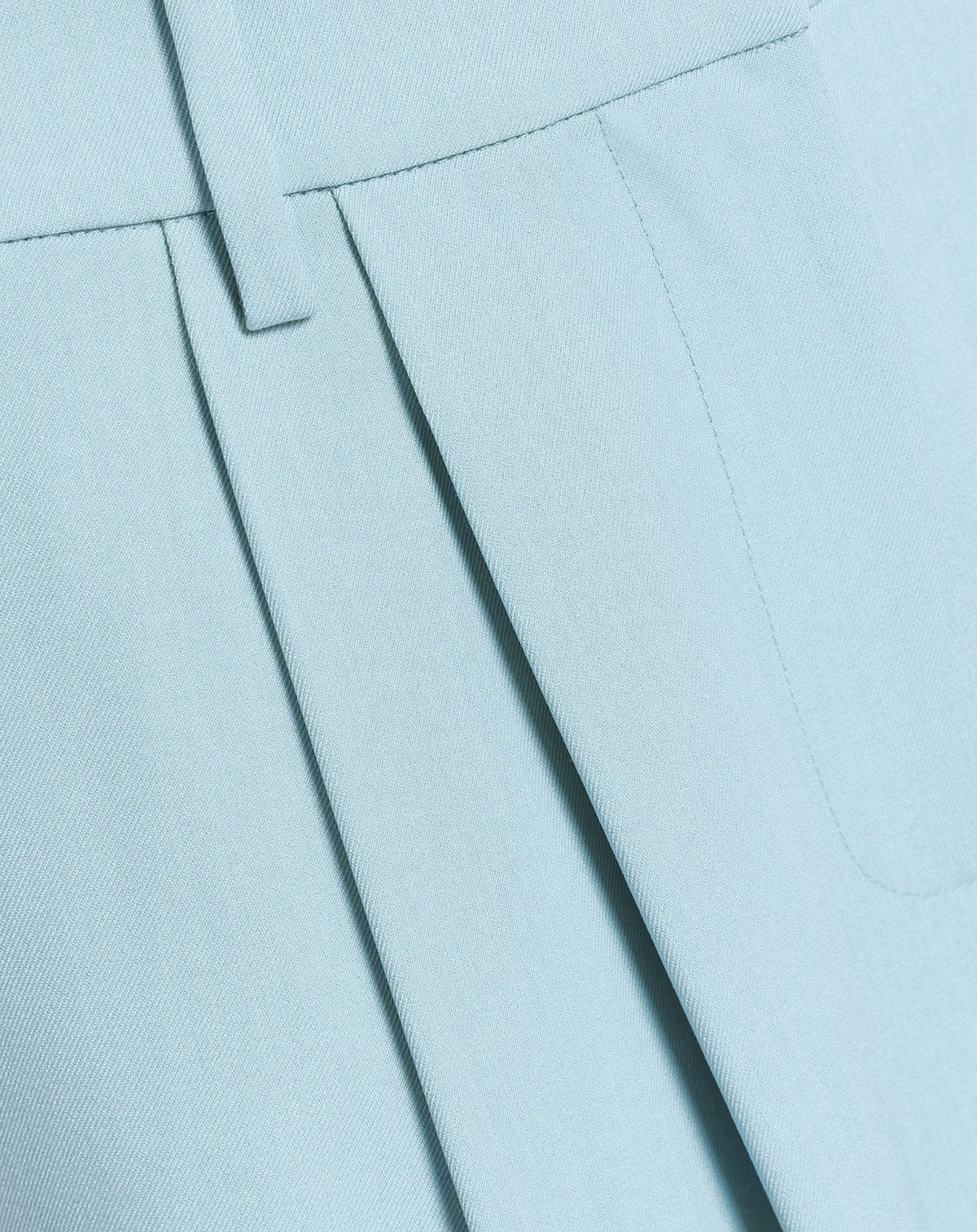 LORNA PLEATED WIDE LEG PANTALON TALL BLAUW