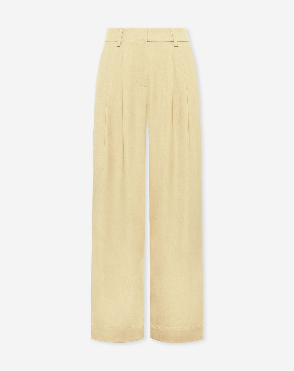 LORNA PLEATED WIDE LEG PANTALON TALL BOTERGEEL