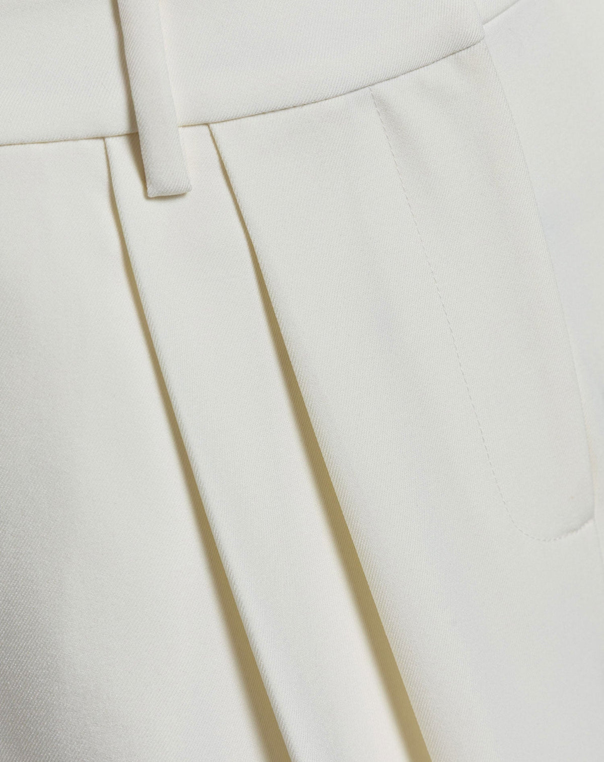 LORNA PLEATED WIDE LEG PANTALON TALL CRÈME