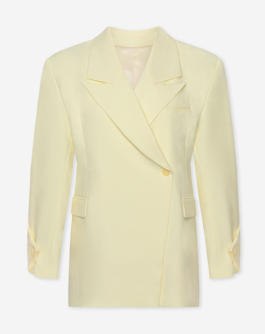 LYA OVERSIZED TWISTED SLEEVE BLAZER BOTERGEEL