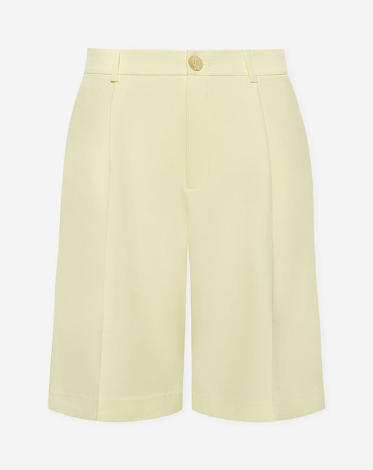 LYA PLEATED LONG BERMUDA BOTERGEEL