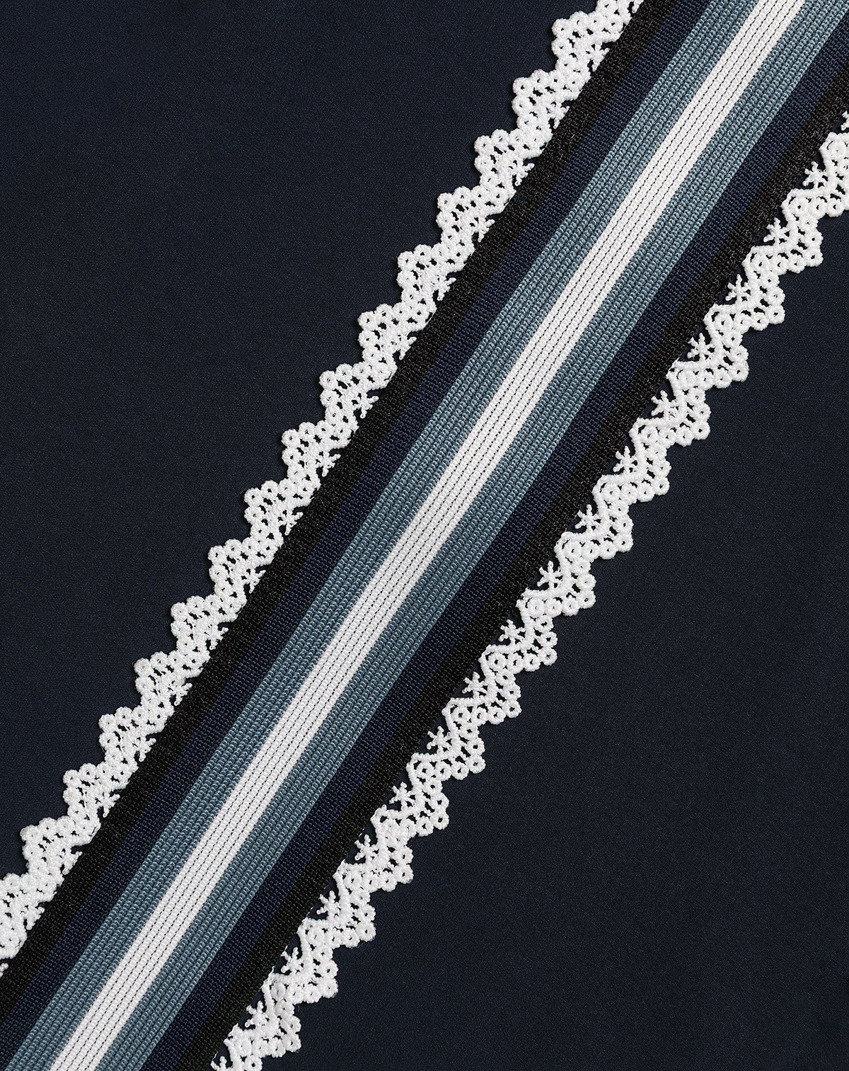 BEX TRACK JACKET DONKERBLAUW