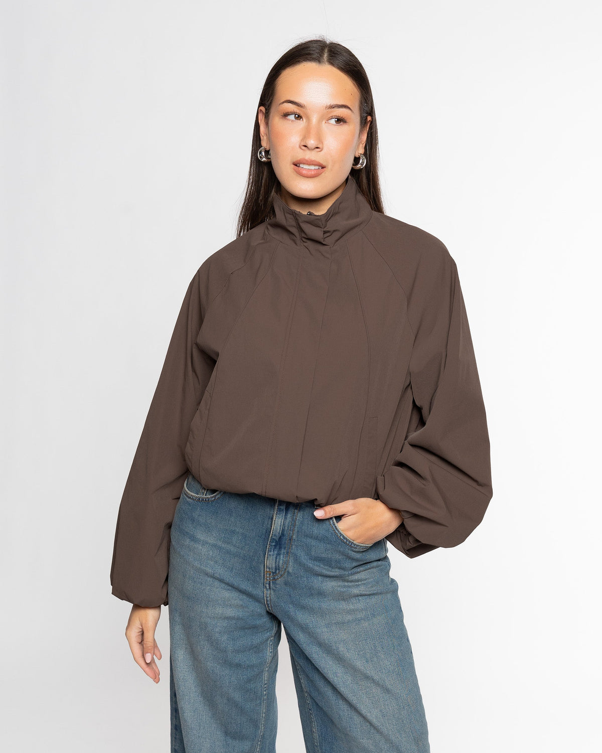 BRUNA TRACK JACKET BRUIN