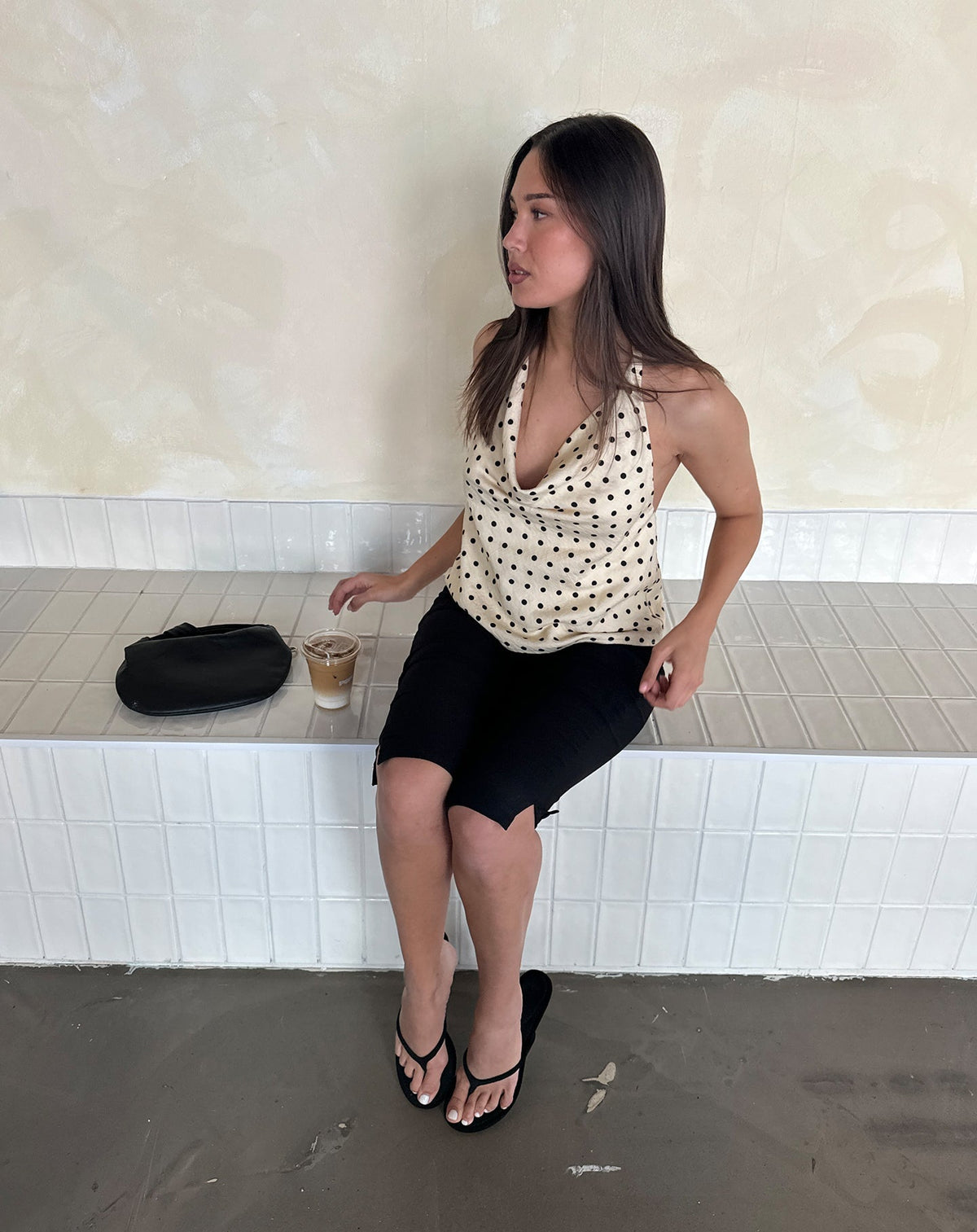 RENA HALTER TOP BOTERGEEL DOT
