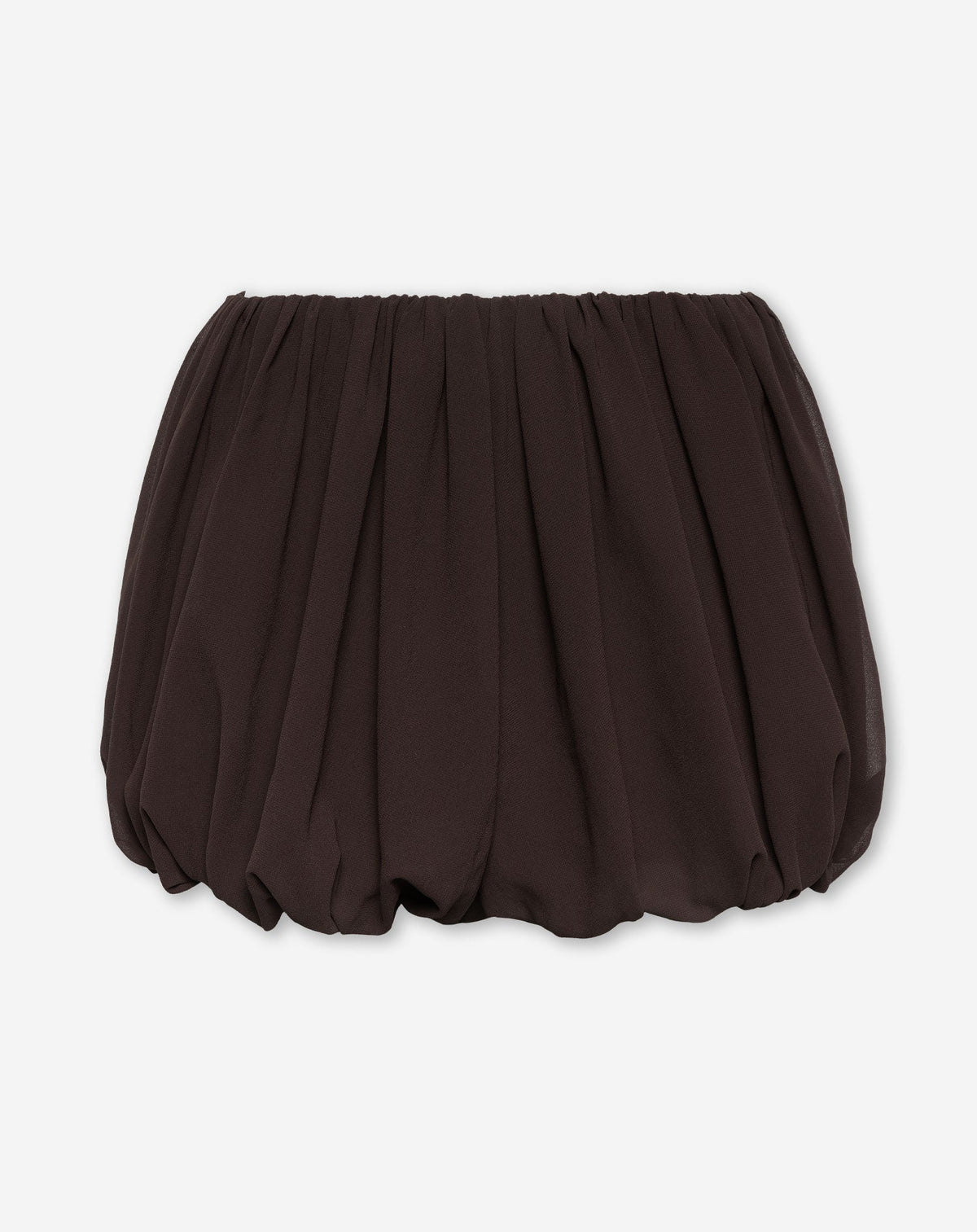 ANDY BUBBLE HEM SHORTS BRUIN