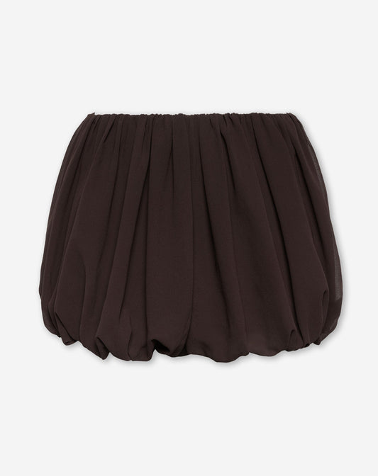 ANDY BUBBLE HEM SHORTS BRUIN