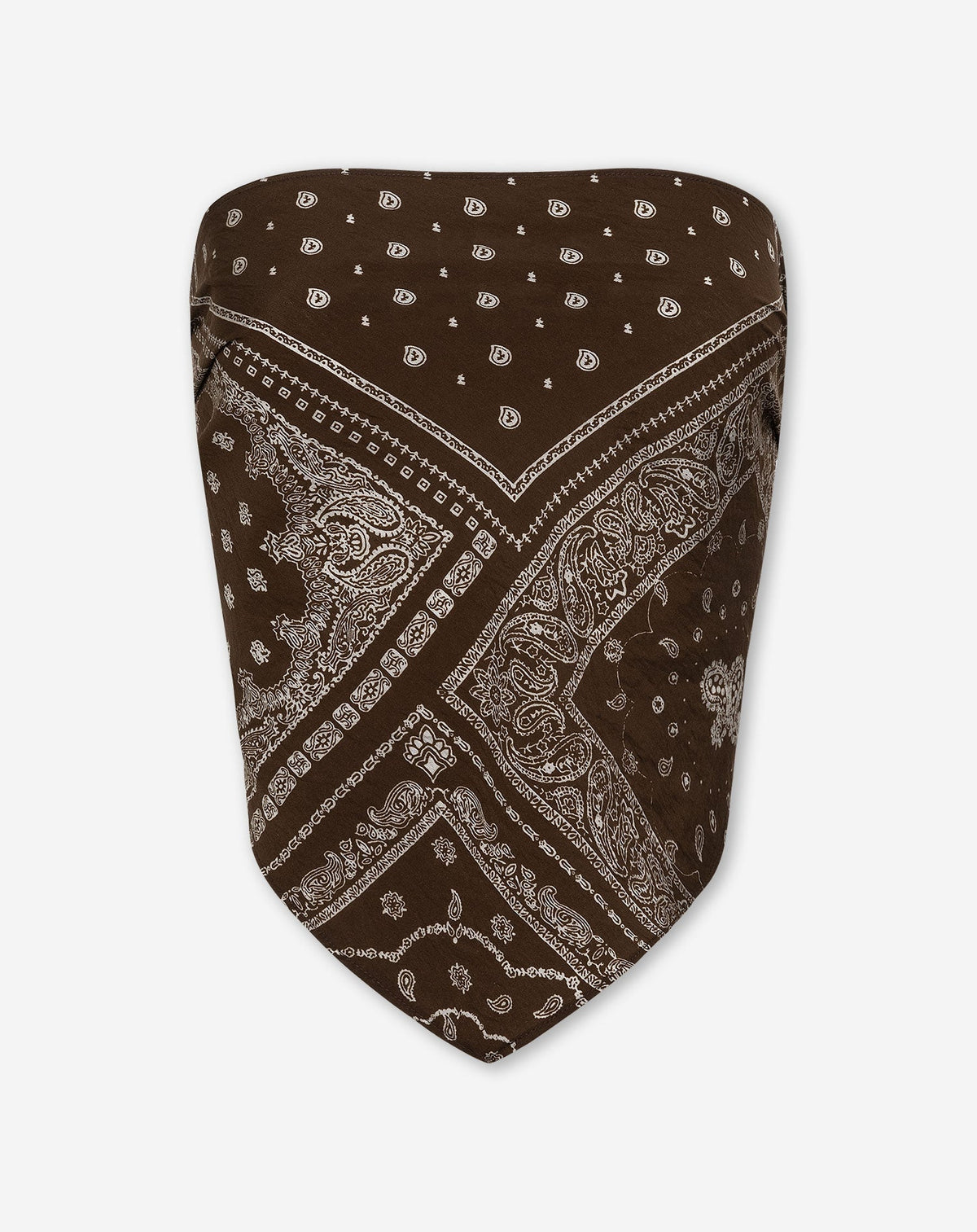AMARI BANDANA SHAWL TOP BRUIN